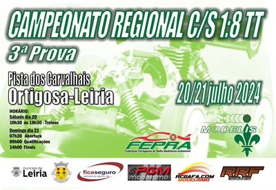 3ª Prova Campeonato Regional Centro/Sul 1:8 TT